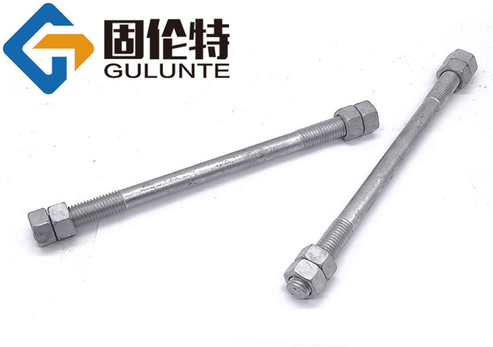 雙頭鍍鋅螺栓國標型號規格尺寸表大全
